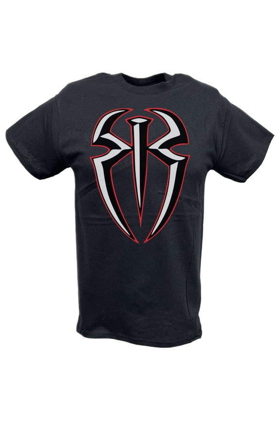 Roman Reigns Red Black Spider Logo T-shirt