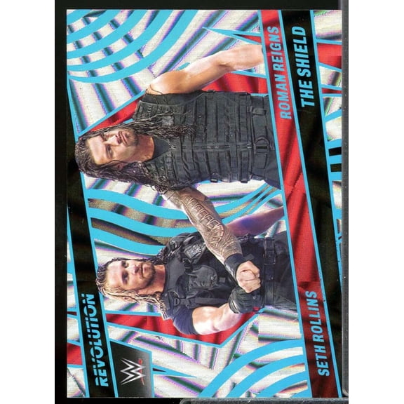 Roman Reigns/Seth Freakin Rollins Card 2022 Revolution WWE Angular #144