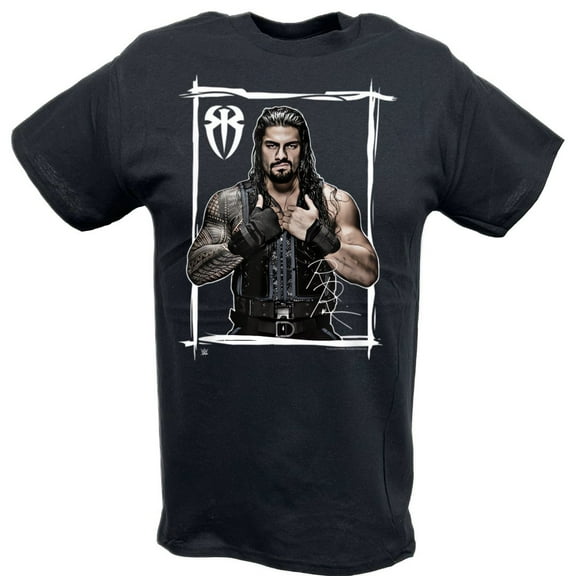 Roman Reigns Shield Vest Pose T-shirt