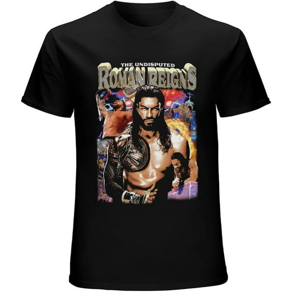 Roman Reigns T Shirt Mans Woman Summer Crew Neck Top Casual Short Sleeve Fashion Graphic Tees Classic Shirts