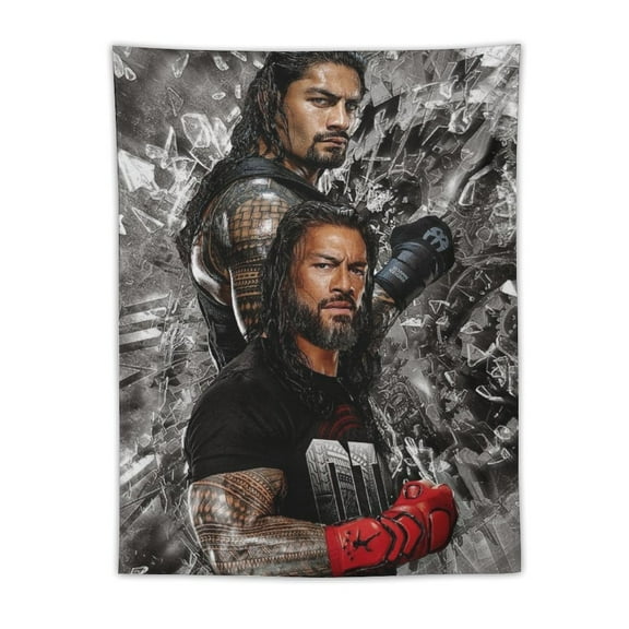 Roman Reigns Tapestry, Wall Hanging Tapestry, Wall Art Tapestries Poster, Home Decor For Bedroom Living Room Dorm, 30"×40"