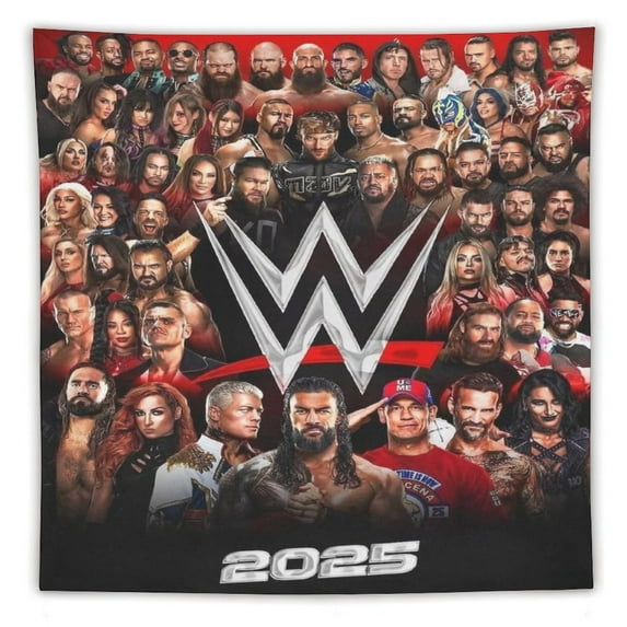 Roman Reigns Tapestry, Wall Hanging Tapestry, Wall Art Tapestries Poster, Home Decor For Bedroom Living Room Dorm, 60"×60"