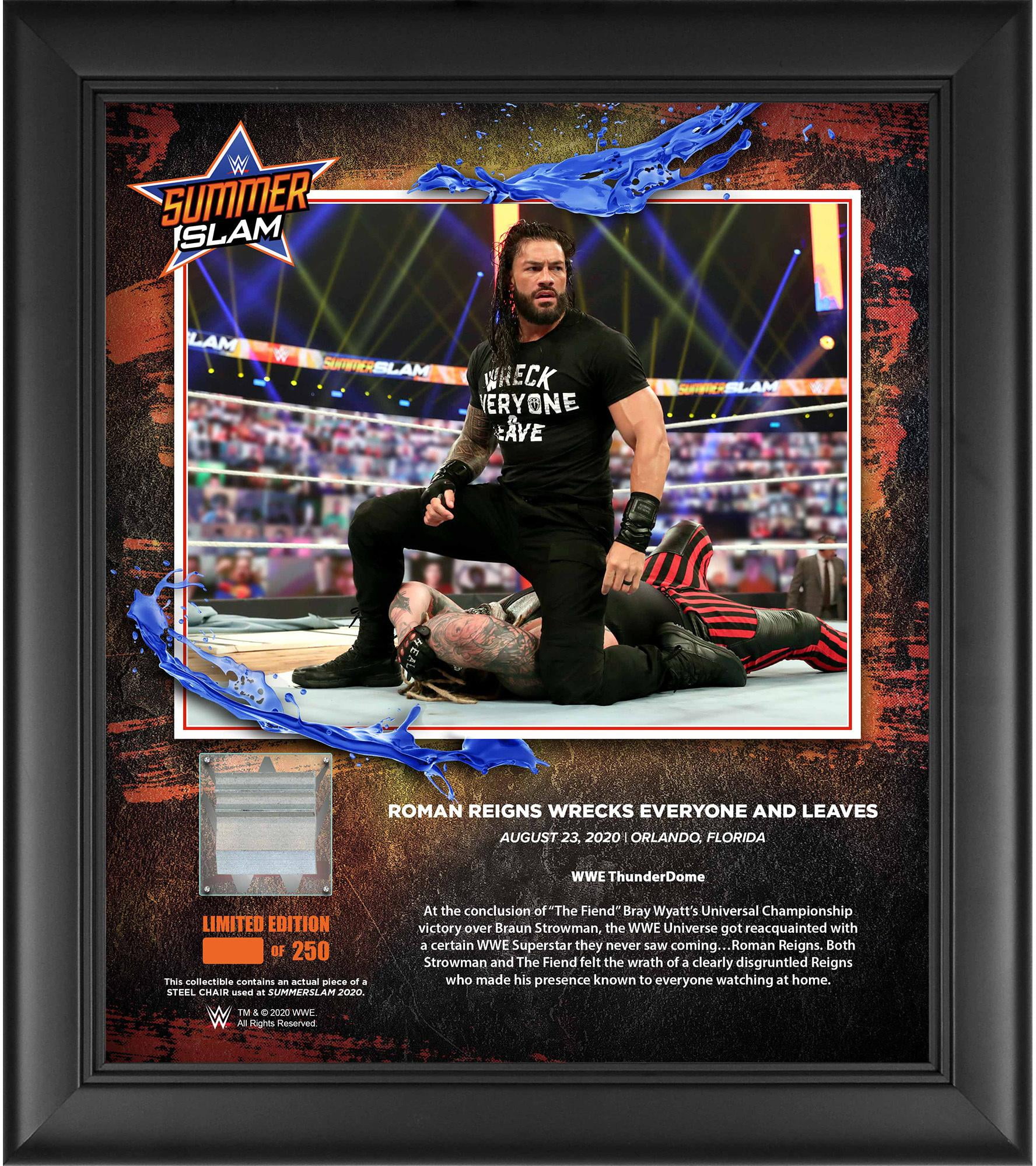 Roman Reigns WWE Framed 15