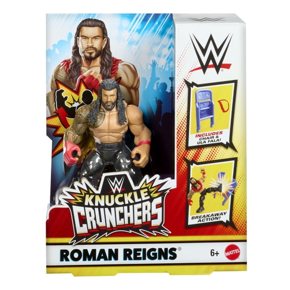 Roman Reigns - WWE Knuckle Crunchers 9 Mattel WWE Toy Wrestling Action Figure