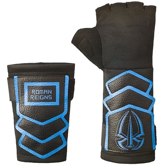 Roman Reigns Superman Punch Glove Wristband Set -Blue