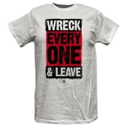 Roman Reigns Wreck Everyone Leave Sign T-shirt