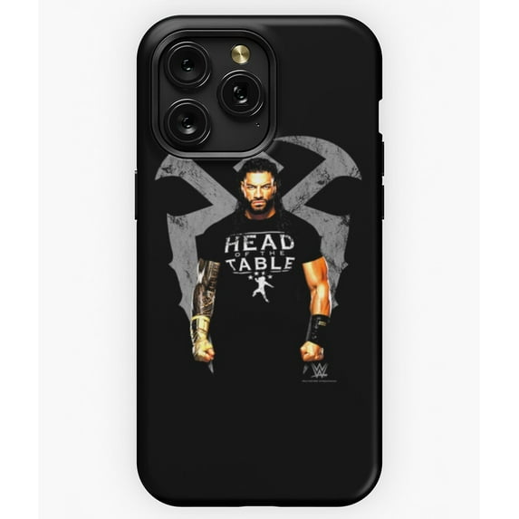 Roman Reigns Wrestling Logo Art M033 Phone Case for iPhone 17 16 15 14 13 12 11 Pro Max
