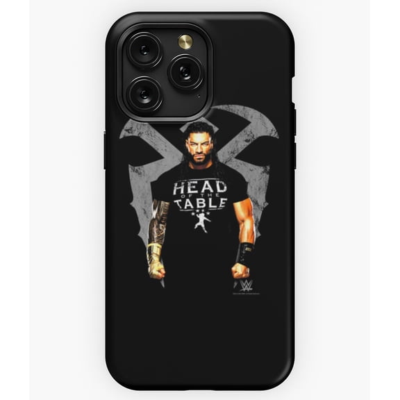 Roman Reigns Wrestling Logo Art M033 Phone Case for iPhone 17 16 15 14 13 12 11 Pro Max
