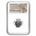 thumbnail image 1 of Roman Republic AR Denarius L. Cas Long 60 BC Ch VF NGC (Cr-413/1), 1 of 3