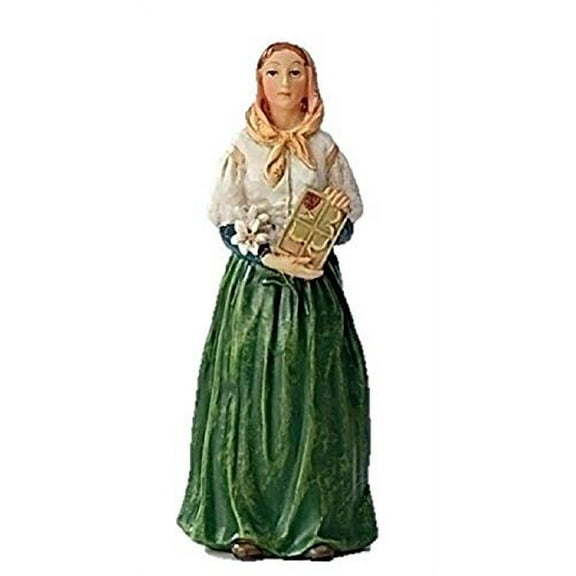Roman Saint Dymphna Patrons and Protectors Religious Figurine 40601 St