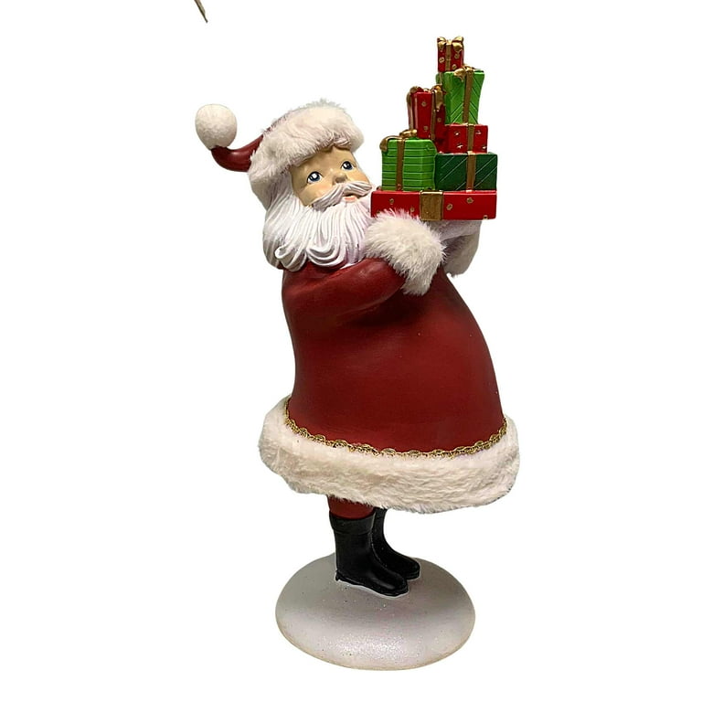 Roman Santa Serving Gifts - One Figurine 17 Inch, Resin - Jolly