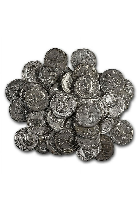 Roman Silver Denarius Random Emperors (69 AD-244 AD) AU