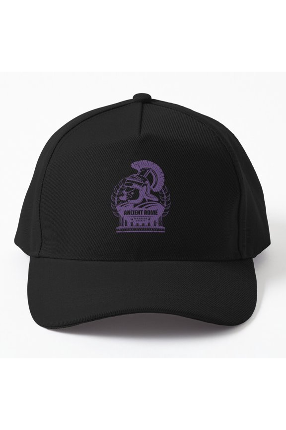 Roman Soldier Sign of Glory Baseball Hat, Ancient Military Honor Graphic Design, Classic Cap