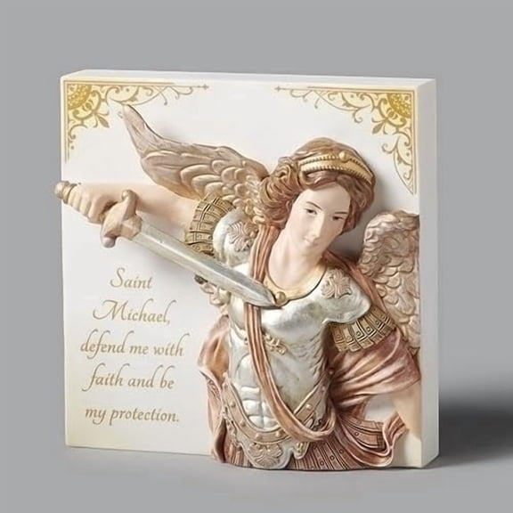 Roman St. Michael Tabletop Plaque