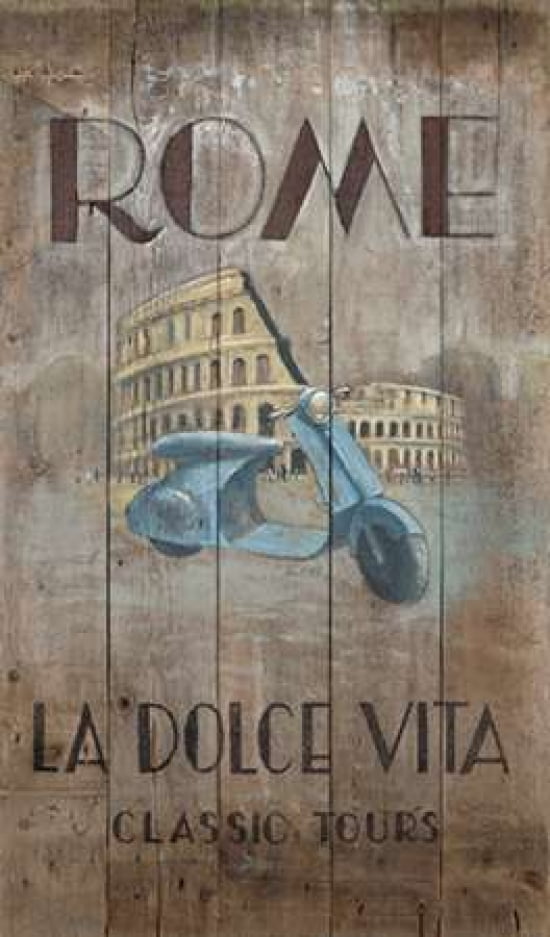 Roman Tours Canvas Art - Arnie FISK (24 x 36)