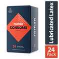thumbnail image 1 of Roman Ultra Thin Condoms, 100% Natural Latex Lubricated Condoms, 24 Pack, 1 of 7