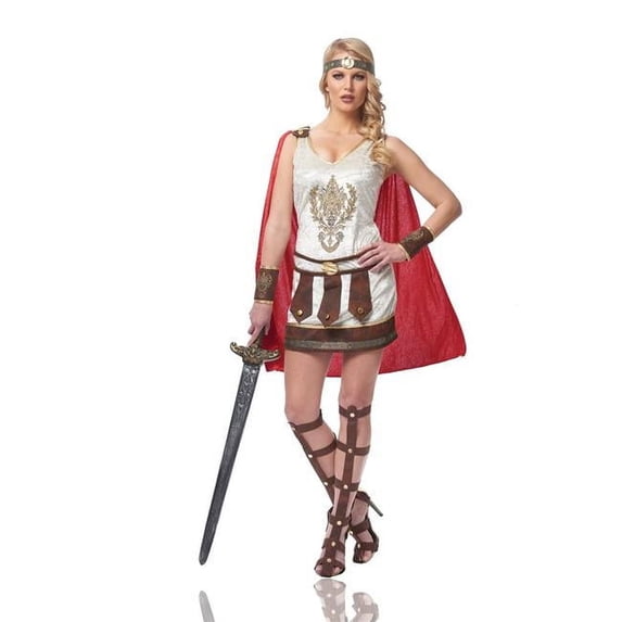Roman Warrior Costume for Adult - Medium
