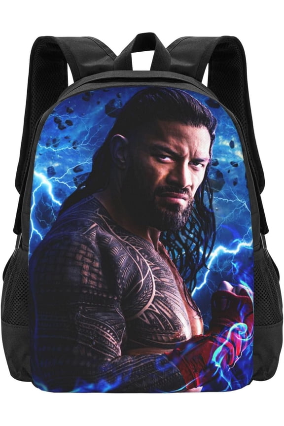 Roman Wrestler Reigns Unisex Fitness Bag, Backpack for Exercise Fashion Business Backpack Computer Bag for Men Women Teen