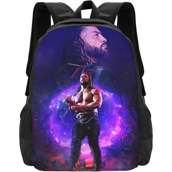 Roman Wrestler Reigns Unisex Fitness Bag, Backpack for Exercise Portable Business Backpack Computer Bag for Men Women Teen