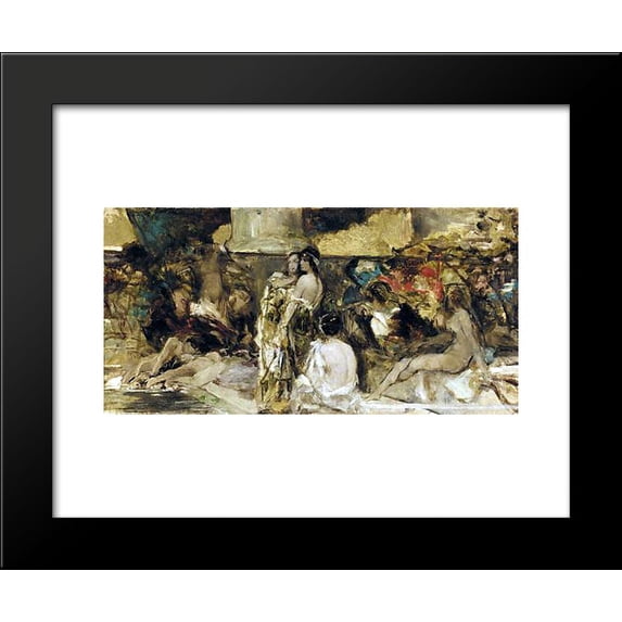 Roman holiday 20x24 Framed Art Print by Wilhelm Kotarbinski