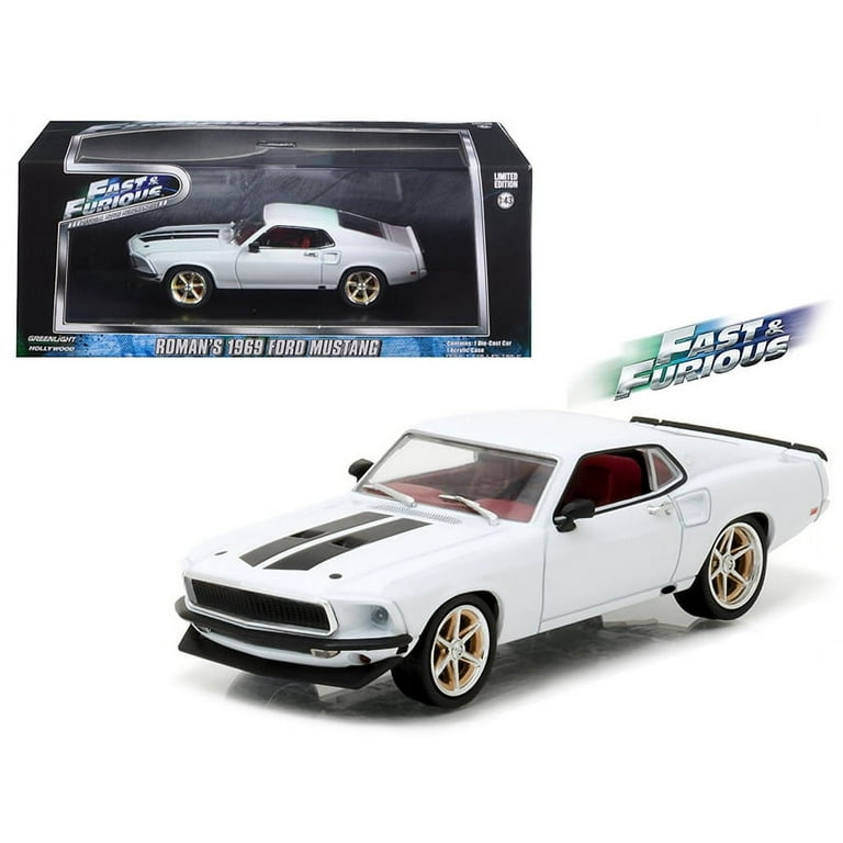 14 Greenlight 1/43 1969 マスタング Greenlight 1:43 Fast & Furious 1969 Ford Mustang Anvil Halo