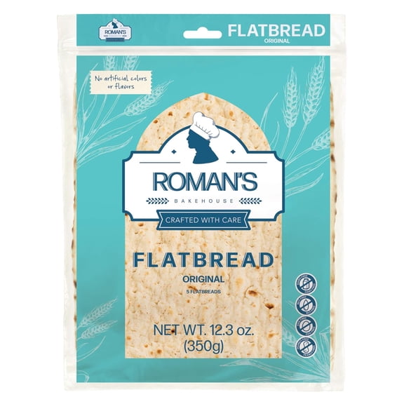 Roman's Bakehouse Flatbread Original (5 count) 12.3oz