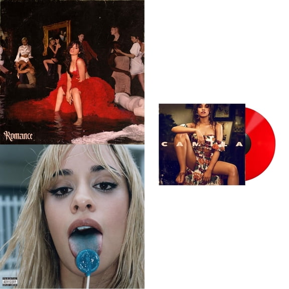 Romance (2LP/140G/Side 4 Etching) & C,Xoxo (X) (Sky Blue LP Vinyl) & Camila (150G/Transluent Red LP Vinyl)