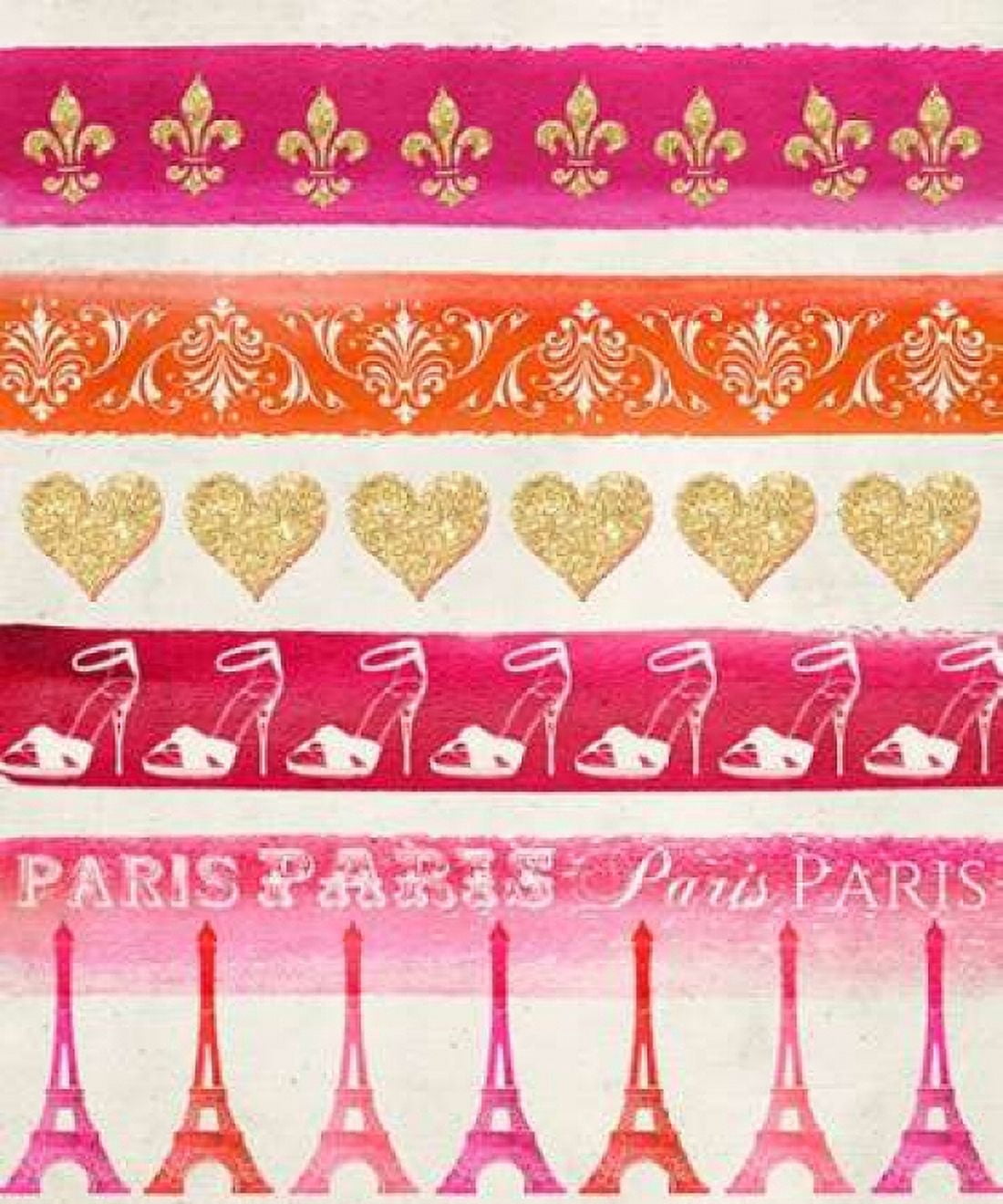 Romance Collection Pattern Canvas Art - Miyo Amori (20 x 24)