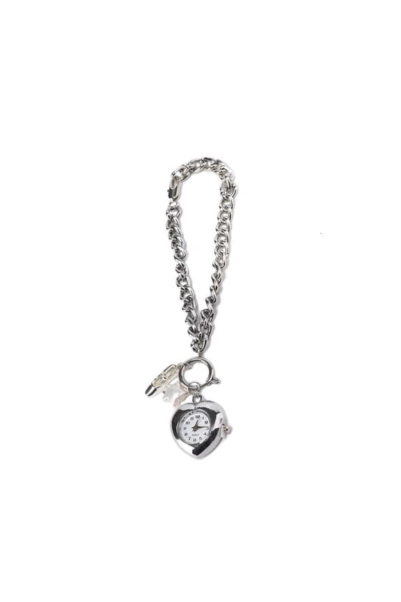 Romance Heart Locket Bracelet Vintage Pocket Watch Charm Jewelry Gift for Her