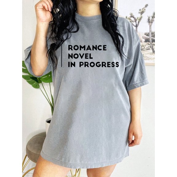 Romance Novel In Progress Novel Shirt