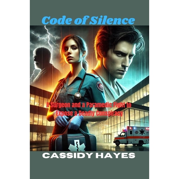 Romance Suspense Novel - Code of Silence: A Surgeon and a Paramedic Fight to Expose a Deadly Conspiracy - Romance Novel, (Paperback)