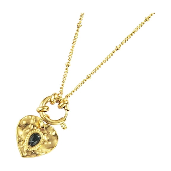 Necvior Heart Pendant Necklace Accessory Neck Adornment for a Touch of Elegances