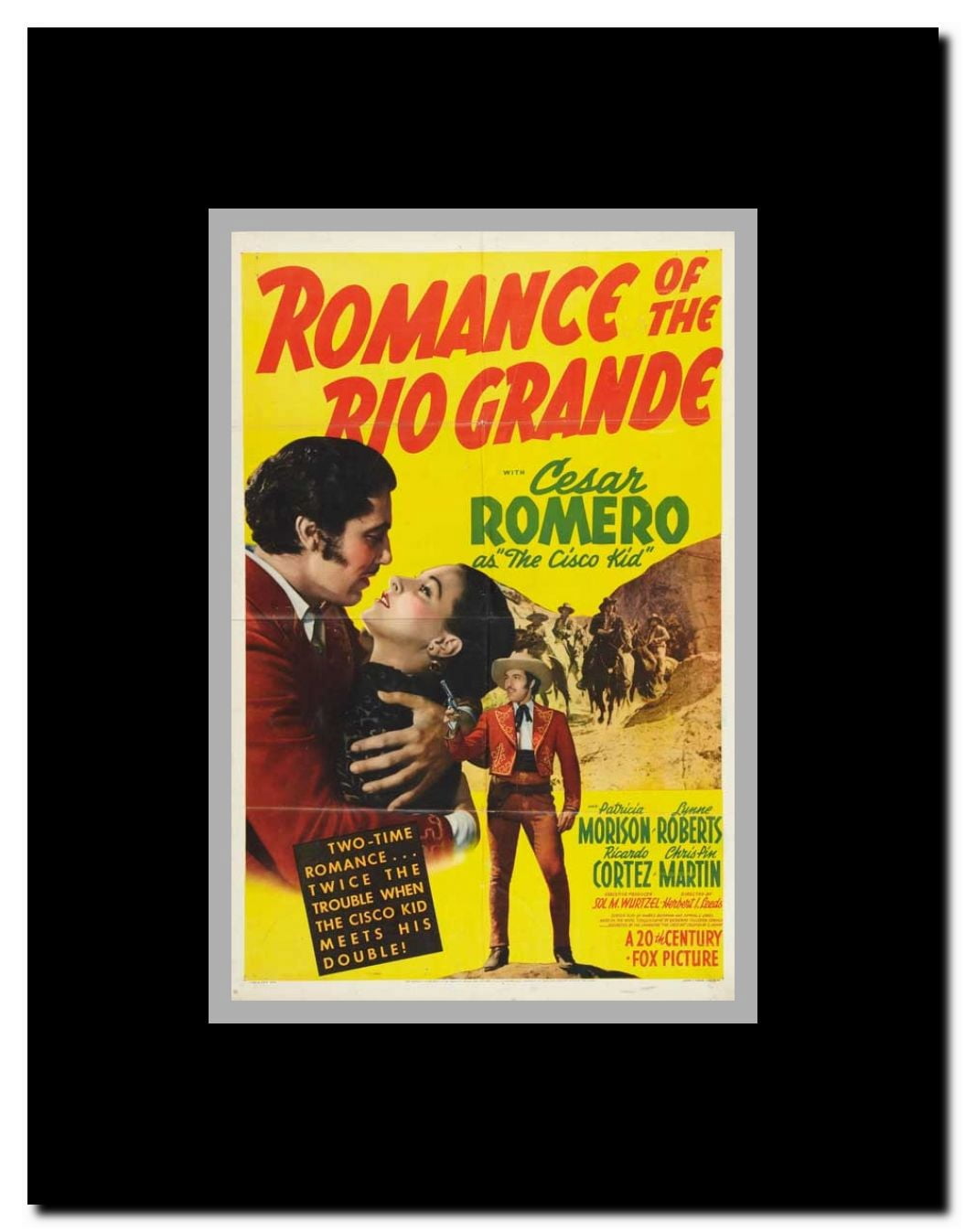 Romance of the Rio Grande Framed Movie Poster