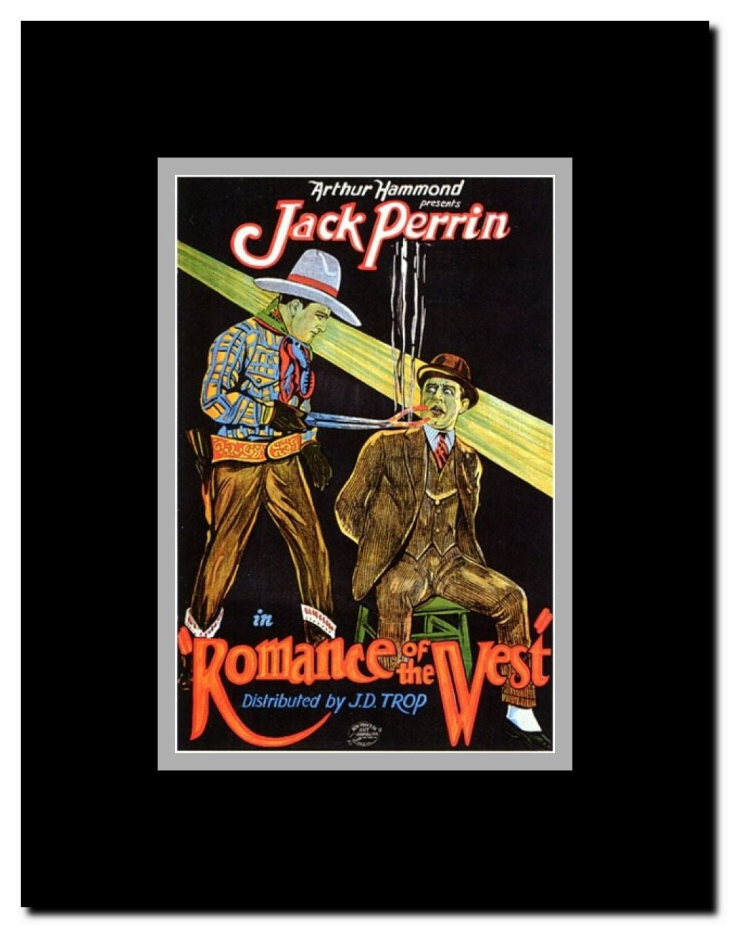 Romance of the West Framed Movie Poster