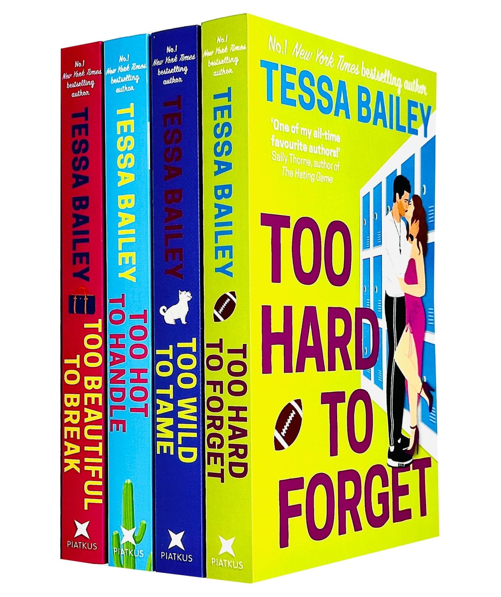 Romancing the Clarksons Series By Tessa Bailey 4 Books Collection Set - Fiction - Paperback
