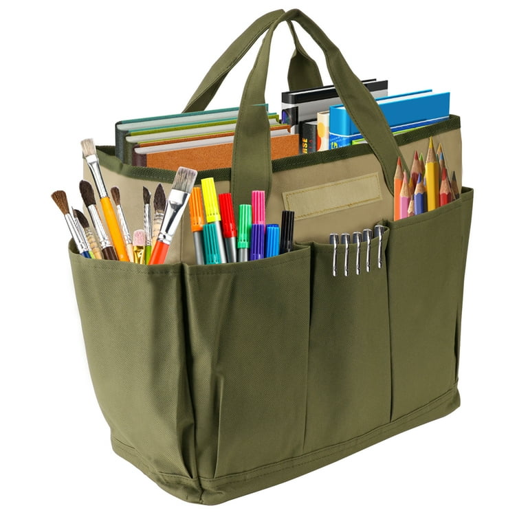 Craft Organizer Art Supply Storage Bag Caddy Organizer With Handle