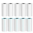 thumbnail image 1 of Romanda Portable Photo Printer Replacement Printing Paper, 5 Rolls of Thermal Paper + 5 Rolls of Sticky Paper, 1 of 3