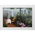 thumbnail image 1 of Romanello, Diane 14x11 White Modern Wood Framed Museum Art Print Titled - Garden and Tea Room, 1 of 4