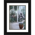 thumbnail image 1 of Romanello, Diane 17x24 Black Ornate Wood Framed with Double Matting Museum Art Print Titled - Patio Light, 1 of 4