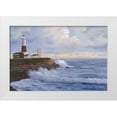 thumbnail image 1 of Romanello, Diane 24x17 White Modern Wood Framed Museum Art Print Titled - Montauk Lighthouse, 1 of 4