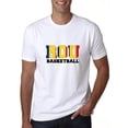 thumbnail image 1 of Romania Basketball - Olympic Games - Rio - Flag Men's Grey T-Shirt, 1 of 2
