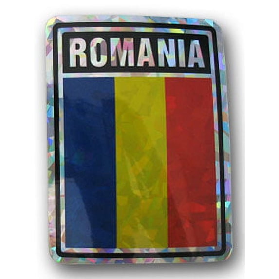 Romania Reflective Decal