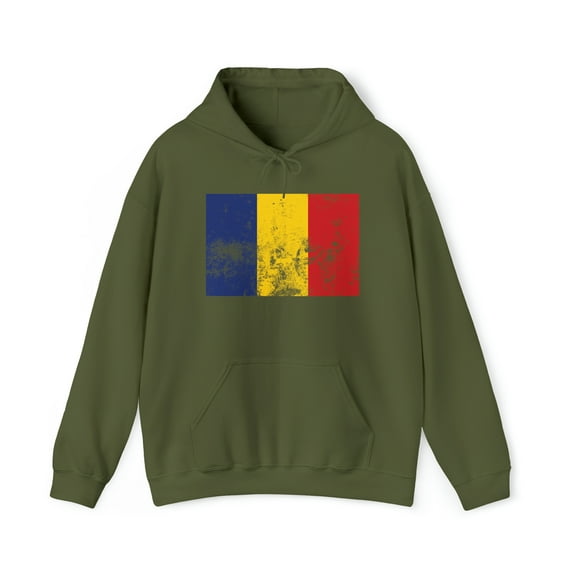 Romania Romanian Flag Pride Hoodie, Gifts, Hooded Sweatshirt