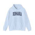 thumbnail image 1 of Romania Romanian Pride Moving Away Hoodie, Gifts, Hooded Sweatshirt, 1 of 4