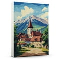 thumbnail image 1 of Romania Travel Canvas, Romania Country Canvas Print,Romania Canvas Wall Art,Romania Country Travel Wall Art, Travel Print, Travel Gift -103AZ1190, 1 of 2