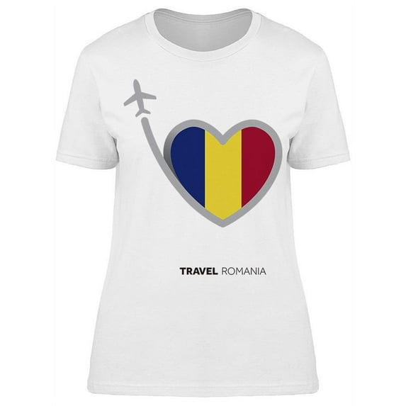 Romania Travel T-Shirt Women -Image by Shutterstock, Female Large