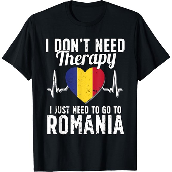 Romanian Flag I Romania Flag I Vacation Romania T-Shirt