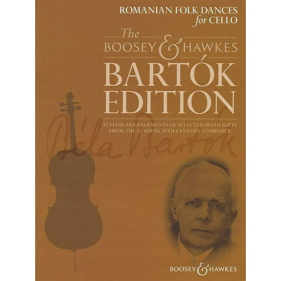 Romanian Folk Dances: Cello and Piano (Paperback)