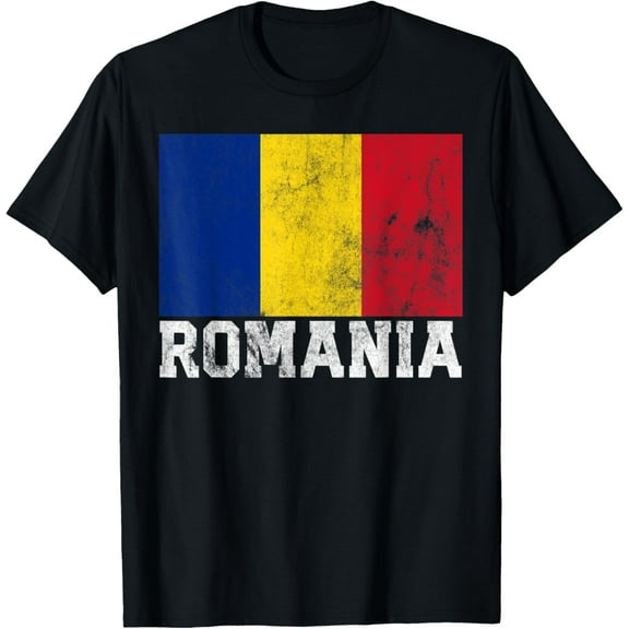 Romanian Romania Flag Country Men Women Kids Christmas Gift T-Shirt