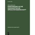thumbnail image 1 of Romanistische Arbeitshefte EinfÃ¼hrung in Die Hispanistische Sprachwissenschaft, Book 9, (Hardcover), 1 of 1